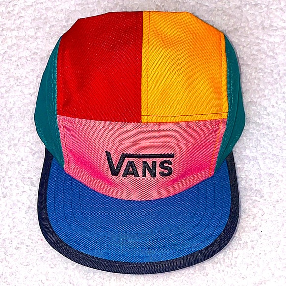 Vans Red and Yellow Snapback Hat Accessories - Picture 1 of 2